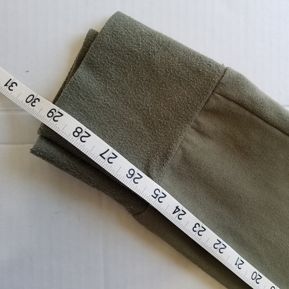🌸 Free People | Olive Cozy Joggers‎ M - Picture 8 of 10